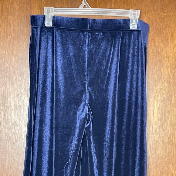 NWT ModCloth Woman’s Velvet Blue Casual Stretch Pants - Picture 6 of 7